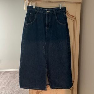 Zara denim skirt